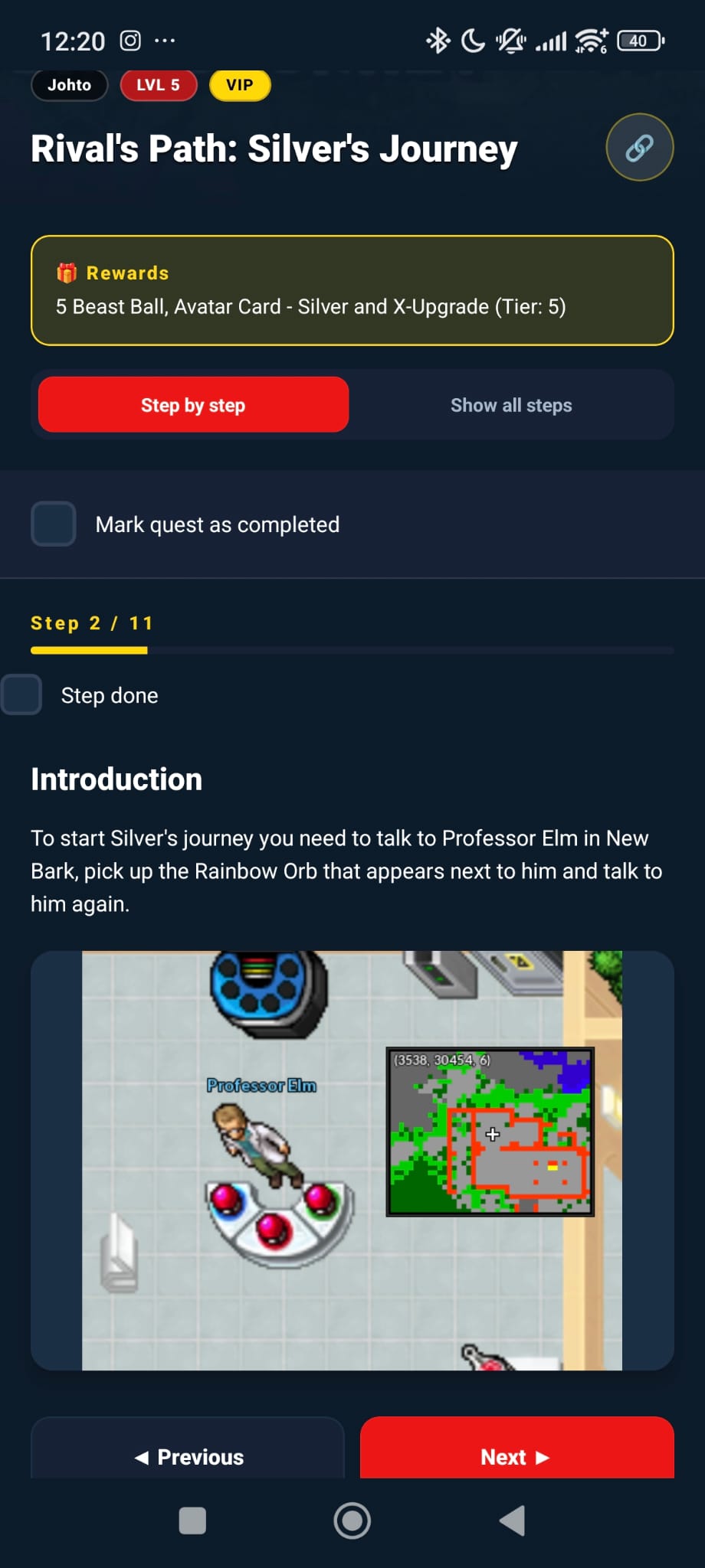 Quest Detail